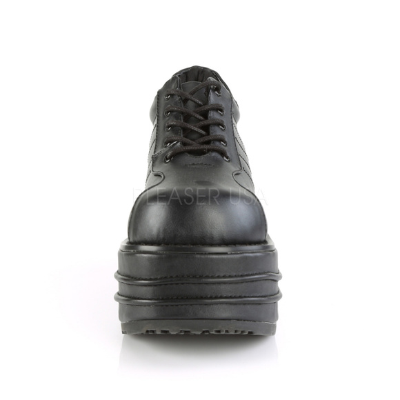 Mens Gothic Platform Lace Up Oxford Shoes